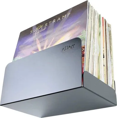 Produktbild von Famanu Wandhalterung für Schallplatten - 2 x Schwarz