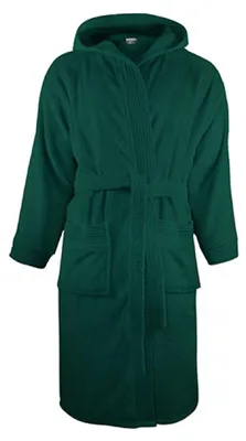 Produktbild von The One Towelling® T1-BH | Bathrobe Hooded - Bademantel - Farbe: Dark Green - Größe: L/XL