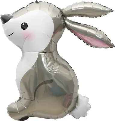Image de Ballon en plastique Automne, lapin, env.80*67 cm