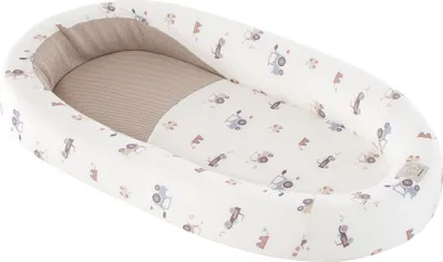 Produktbild von Träumeland Kuschelnest Home Air Little Farm blau 65 cm