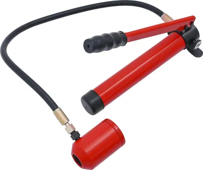 Produktbild von Lochstanzer-Set, manuelles hydraulisches Werkzeug, vielseitige Stanzformen, Rot