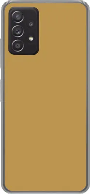 Produktbild von MuchoWow® Handyhülle Schutzhülle Hülle für Telefoonhoesje Samsung galaxy a73 Ockergelb - Farbe - Herbst - Gelb - Fest - Farben Silikon Softcase Handy Hülle - Handyhülle