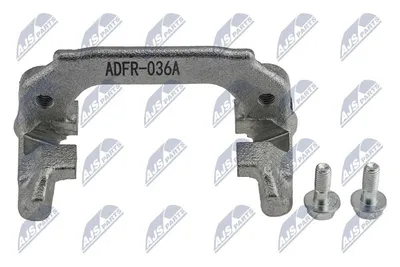 Produktbild von NTY HZT-FR-036A Bremssattel-Träger Halter Hinten für FORD Fiesta Mk6 Schrägheck (JA8, JR8) Fiesta Mk5 Schrägheck (JH1, JD1, JH3, JD3) FOCUS (DAW, DBW)