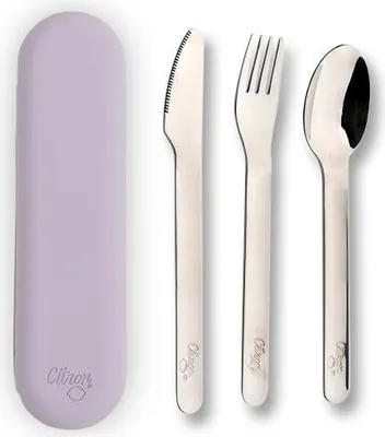 Obrázek produktu pro Citron Set příborů s pouzdrem Purple