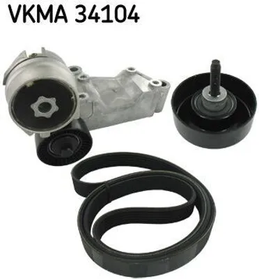 Produktbild von SKF VKMA 34104 Keilrippenriemensatz für FORD FOCUS (DAW, DBW)