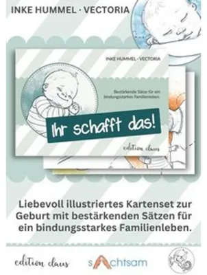 Obrázok produktu pre Kartenset "Ihr schafft das!": Bestärkende Sätze für ein bindungsstarkes Familienleben