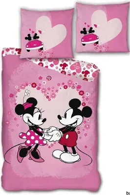 Produktbild von Mickey & Minnie Bettbezug – 140 x 200 cm