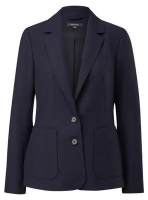 Produktbild von COMMA Damen Business-Jacke Blau Blazer 5979 Größe 44