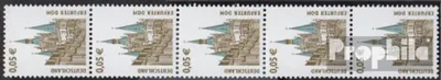 Produktbild von Briefmarken BRD (BR.Deutschland) 2004 Mi 2381R Fünferstreifen (kompl.Ausg.) postfrisch Sehenswürdigkeiten