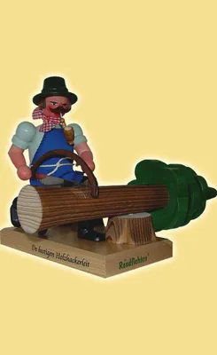 Produktbild von Räuchermann Holzhacker Höhe= 23cm NEU