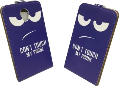 Produktbild von Handyhülle Tasche für Handy Wiko Robby Dont Touch my Phone