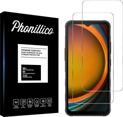 Obrázek produktu pro Tvrzené sklo pro Samsung Galaxy XCover 7 [2 kusy] Screen Protector Film Anti-Scratch Glass Resistant Phonillico®