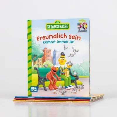 Immagine prodotto di Nelson Mini-Bücher: 4er Sesamstraße 1-4