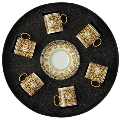 Image de Ensemble Versace Barocco, 6 tasses à espresso, référence 19335-403728-28336, code EAN 4012437381566