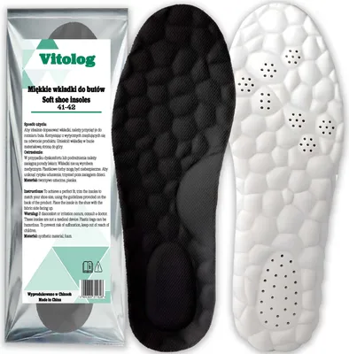 Produktbild von Orthopädische Einlegesohlen Sport Arbeitsschuhe Schuh Einlagen Fußbtt Fersensporn 41-42