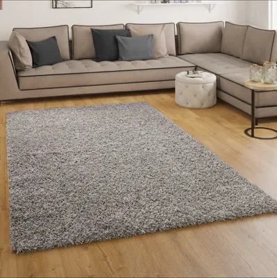 Immagine prodotto di Tappeto Shaggy a pelo lungo Sky tinta unita grigio Dimensioni 160x220 cm