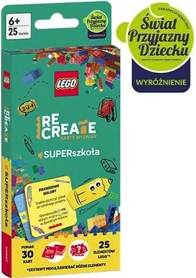 Produktbild von LEGO Recreate: Herausforderungskarten SUPERschool Set
