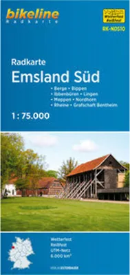 Image de Carte cyclable Emsland Sud (RK-NDS10)