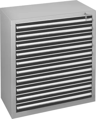 Produktbild von SCHULTE Schubladenblock 36318 110cm 10Schübe lgr/sw