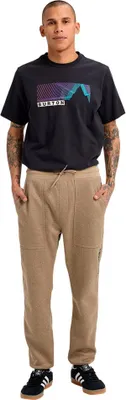 Produktbild von Burton Mens Oak Fleece Pants Summit Taupe Heather S