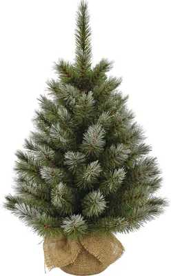 Produktbild von Triumph Tree Künstlicher Weihnachtsbaum in Jute – Christmas Tree H60 x Ø38 cm – Grün Frosted