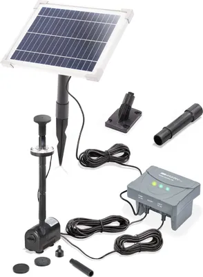 Produktbild von esotec Solar Teichpumpe 6/220, LED für außen, Set