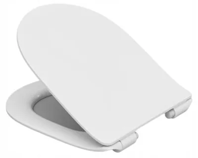 Produktbild von Hamberger Duroplast WC-Sitz Slim Weiß Soft-Close