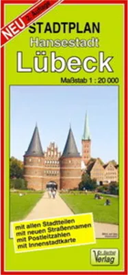 Produktbild von Stadtplan Hansestadt Lübeck 1:20 000