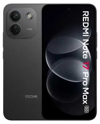 Zdjęcie produktu dla Xiaomi Redmi Note 17 Pro MAX 5G, 256GB, czarny
