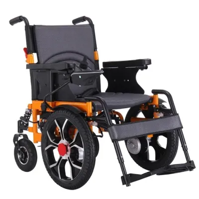 Image de Fauteuil roulant électrique léger et pliable, 20km, largeur d'assise 50cm, batterie 12Ah