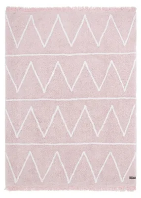 Image de 120x160 cm Tapis pour enfants Hippy Pink