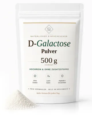 Produktbild von 100years - D+Galactose 500g