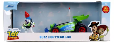 Zdjęcie produktu dla Disney Pixar Toy Story – samochód zdalnie sterowany Buzz Lightyear Turbo Bugg