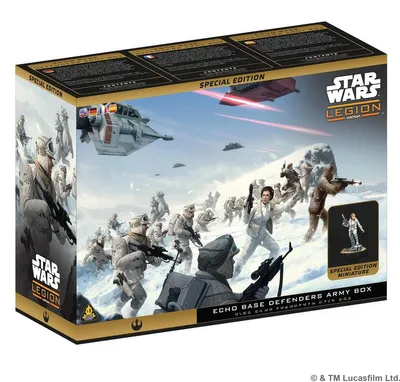 Produktbild von Star Wars: Legion – Echo Base Defenders Special Edition Army Box - Spiel-Zubehör- EN/FR/ES