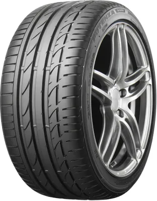 Produktbild von Bridgestone Potenza S001 RFT 205/50 R17 89W, Sommerreifen fÃ1/4r Pkw, Notlaufeigenschaft, Rollwiderstand E, Nasshaftung C, 70 dB externes Rollgeräusch