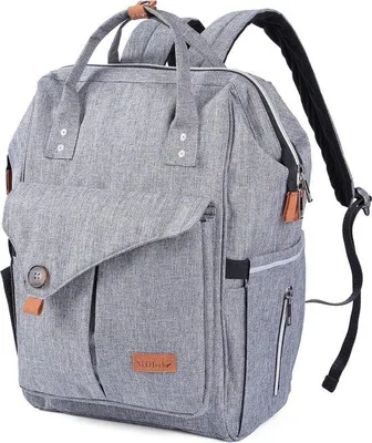 Produktbild von Multifunktionale Reisebeutel für Kleinkind - Schwarz/graue/blaue Tüten