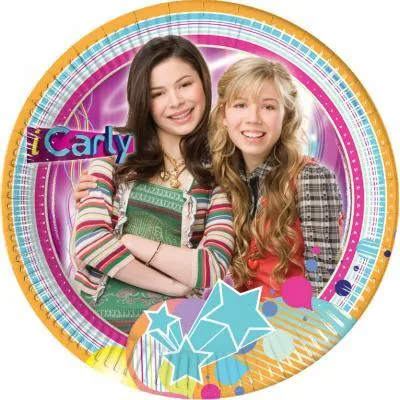Produktbild von Disney iCarly Papp-Partyteller für Kindergeburtstag, 20 cm, 10er Set