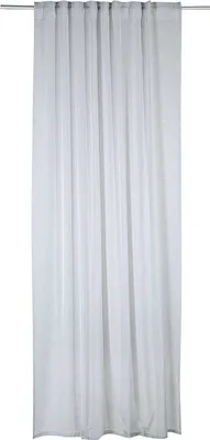 Produktbild von Schlaufenschal - Silberfarben - 140 x 245 cm - Leinenoptik
