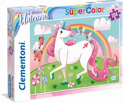 Produktbild von Clementoni 104 Einhorn-Puzzle 27109
