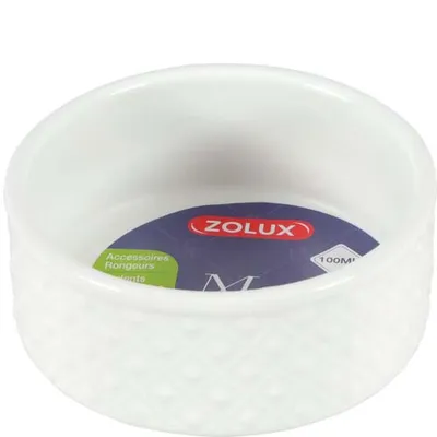 Produktbild von Keramikschale MARGOT Nager 100ml weiß Zolux