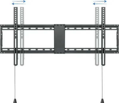 Produktbild von TooQ LP4390F-B, 109,2 cm (43"), 2,29 m (90"), 70 kg, 200 x 200 mm, 800 x 400 mm, Schwarz