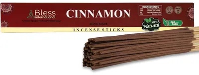 Productafbeelding van Handgemaakte wierookstokjes, kaneel, 25 stuks (40 gram)