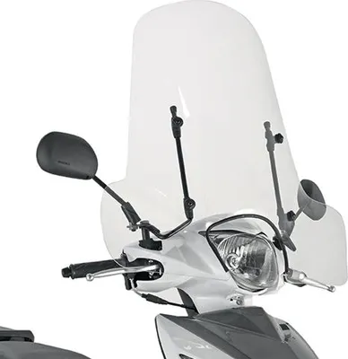 Image de Pare-brise KAPPA 50,8x66 cm pour Keeway Piaggio Peugeot Sym Suzuki