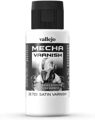 Produktbild von Vallejo Mecha Color 703 Vallejo Mecha Satin Varnish 60ml Airbrushfarbe
