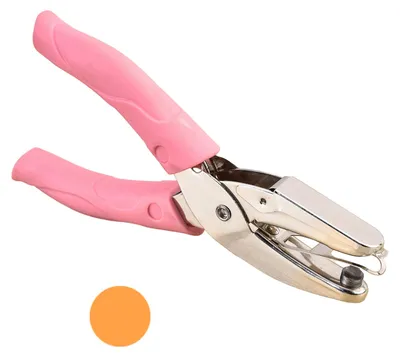 Produktbild von 5-Loch-Papierstanzer, rund, herz- und sternförmig, Metallstanzer für A4-Bastelpapier, manuelles Scrapbooking-Werkzeug C