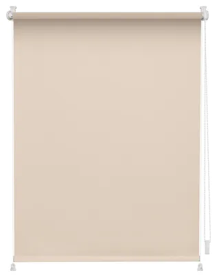 Produktbild von Lichtblick Rollo Klemmfix, ohne Bohren, verspannt, Verdunkelung Creme 90 cm x 150 cm (B x L)