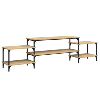 Produktbild von TV-Schrank Sonoma-Eiche 197x35x52 cm Holzwerkstoff