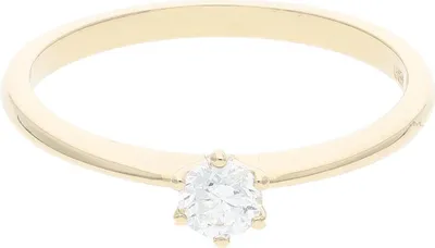 Produktbild von Verlobungsring 585 Gold ca. 0,25ct Brillant JL10-07-3509 JuwelmaLux Größe 54