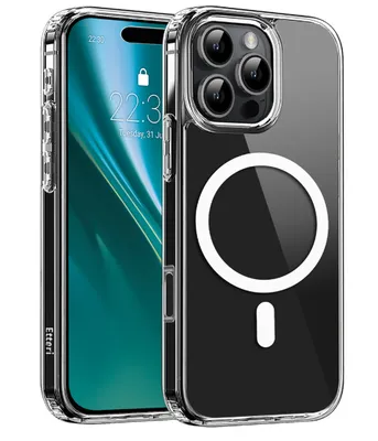 Image de Etteri Hybrid Mag Cover pour iPhone 16 Pro Max Étui pour téléphone portable 6,9