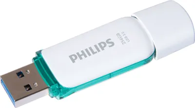 Produktbild von Philips USB-Stick 256GB Snow, USB 3.0, Farbe: Grün